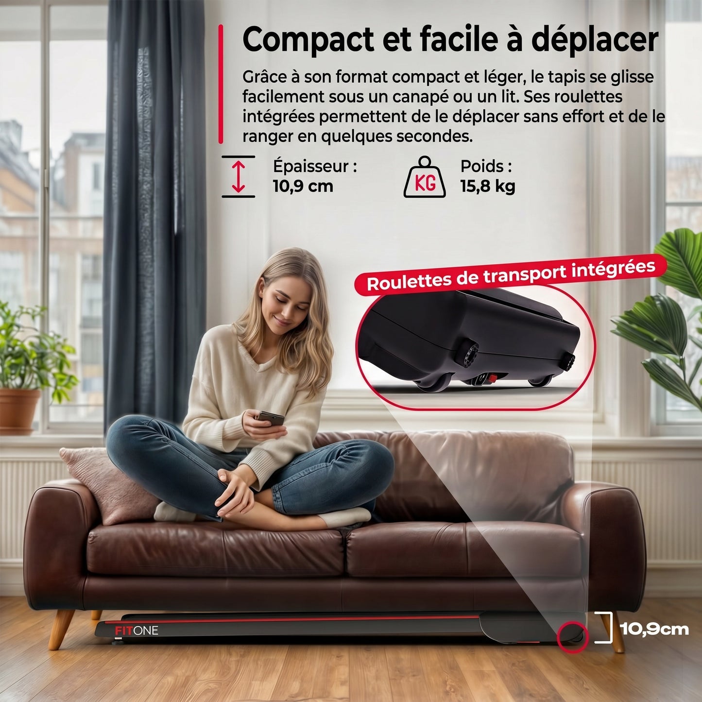 Tapis de marche FitOne