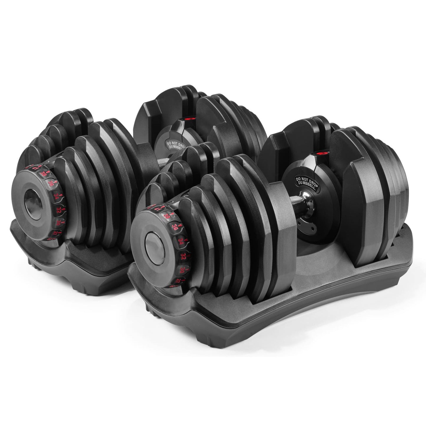 Haltère Réglable IronFlex  (4,5 à 40,8 kg) – 16 Poids en 1