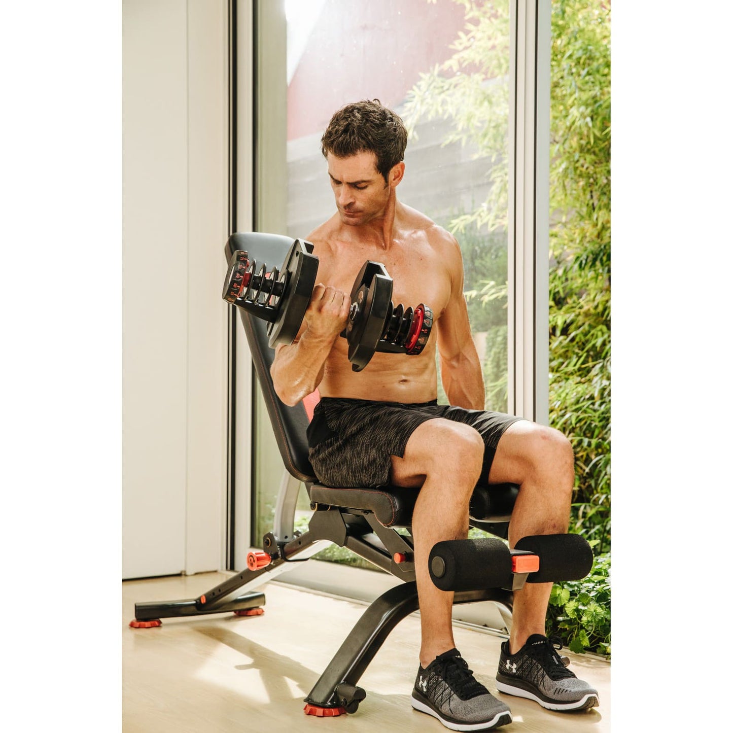 Haltère Réglable IronFlex  (4,5 à 40,8 kg) – 16 Poids en 1