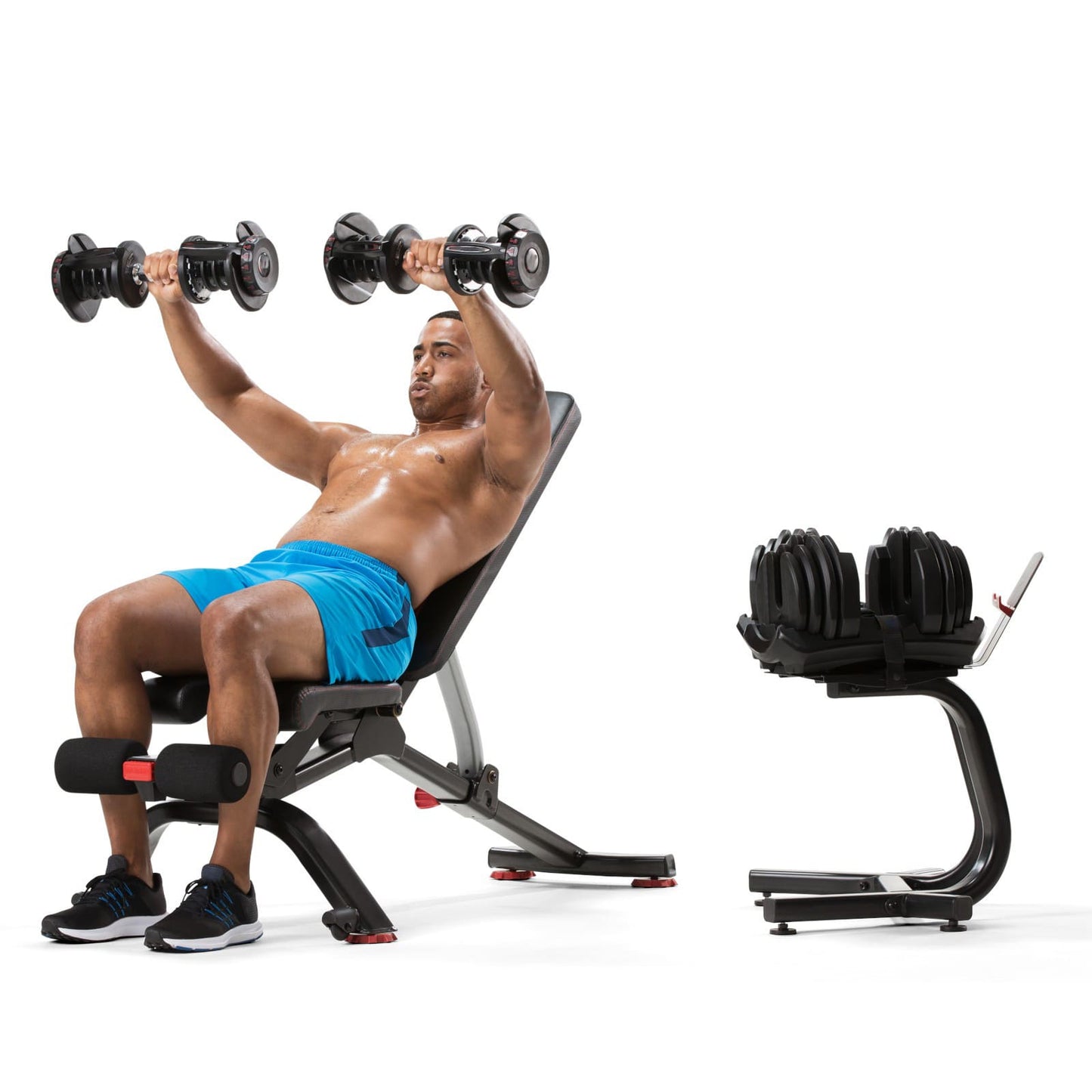 Haltère Réglable IronFlex  (4,5 à 40,8 kg) – 16 Poids en 1