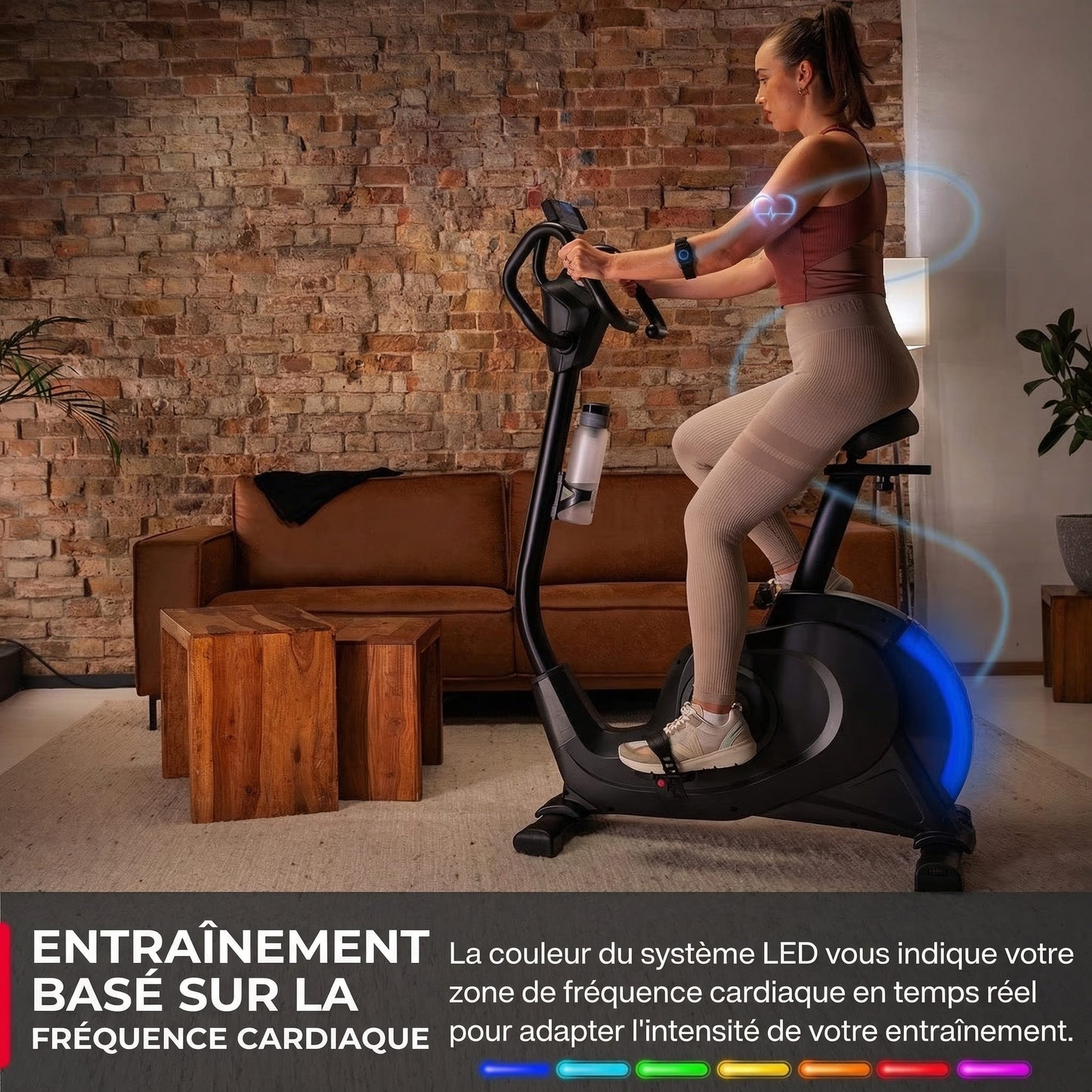 Vélo d'appartement PulseFit