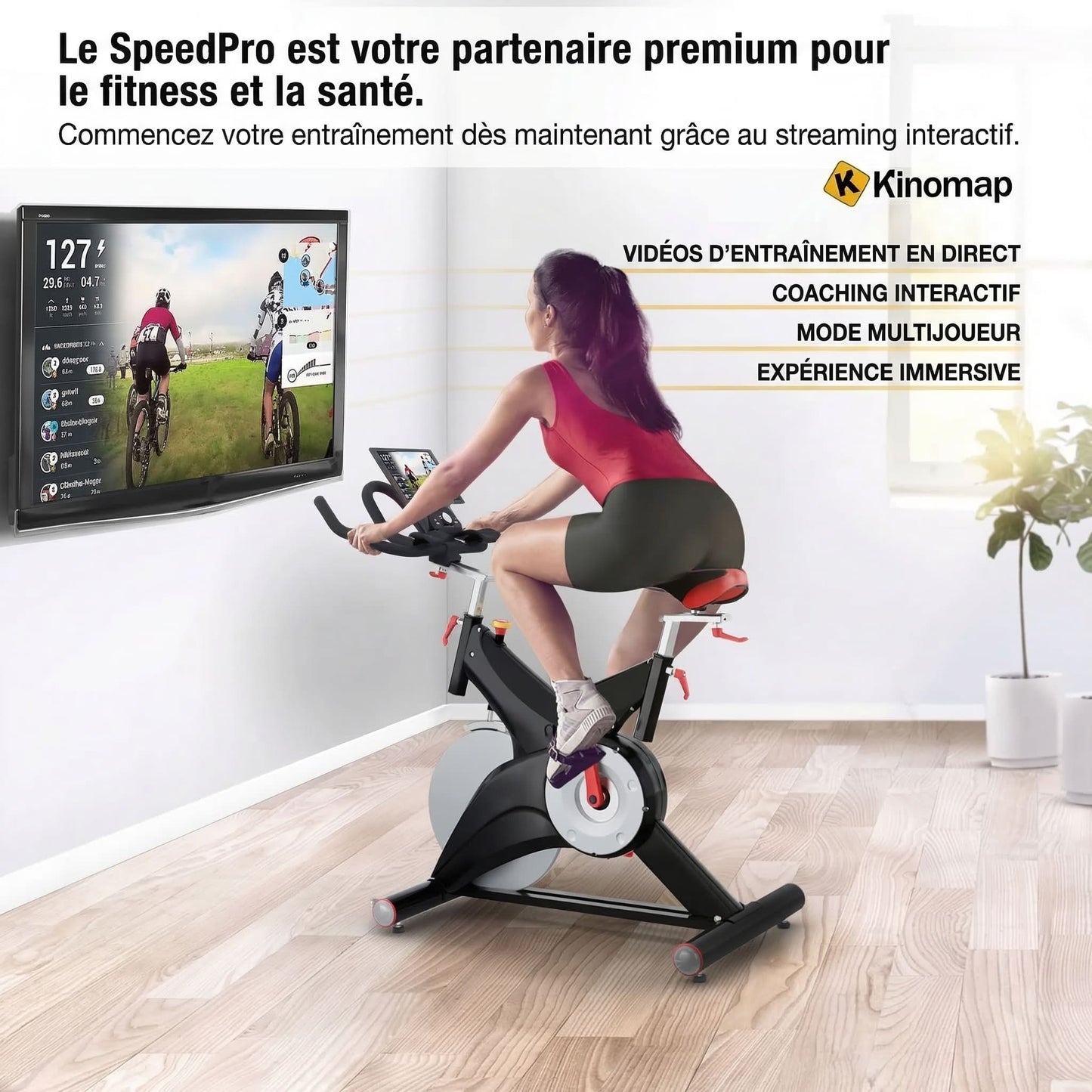 Vélo d'appartement SpeedPro