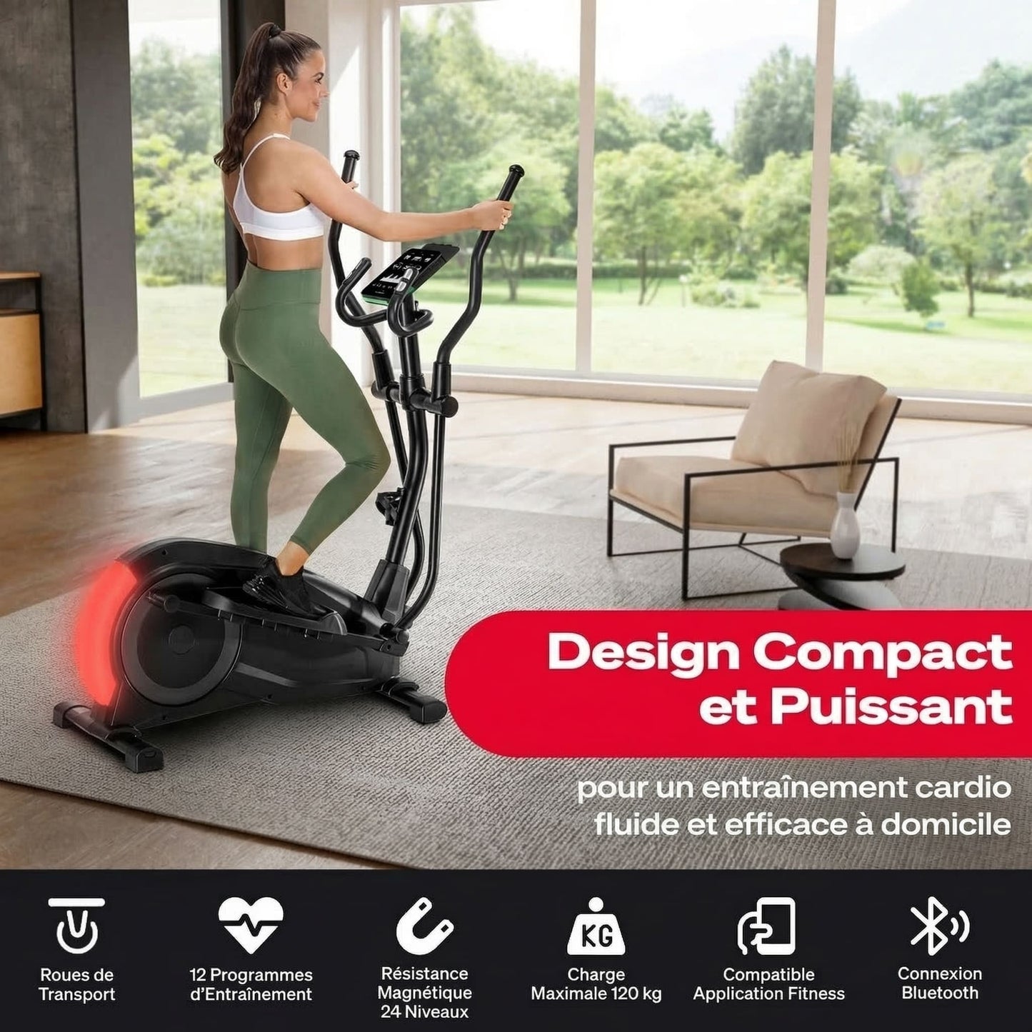 Vélo elliptique FlowMotion