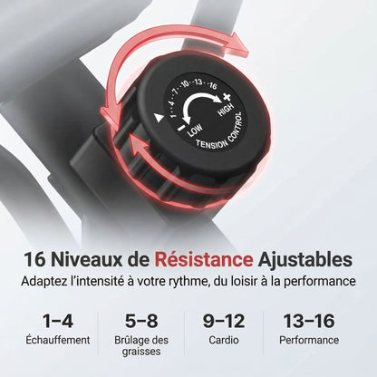 Vélo elliptique EvoQuiet